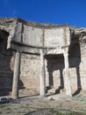 The temple of the Goddess fortuna Primigenia in Palestrina Italy