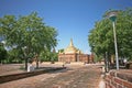 Gold pagoda in Bagan Royalty Free Stock Photo