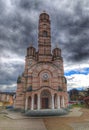 The temple. Grandiose church. Religious object. Monastery.