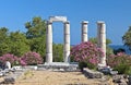 Temple of the Great Gods at Samothraki, Greece Royalty Free Stock Photo