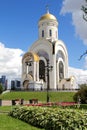Temple of the Great Martyr George the Victorious on Poklonnaya H
