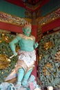 Temple guardian in buddhist temple