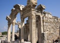 The Temple of Hadrian on Curetes Street, Ephesus, Turkey Royalty Free Stock Photo