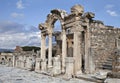 The temple of Hadrian, Ephesos, Turkey Royalty Free Stock Photo