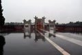 Temple of haven in china after rain Royalty Free Stock Photo
