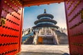The temple of heaven in Beijing Royalty Free Stock Photo