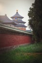 Temple of Heaven & Sunset Royalty Free Stock Photo