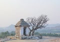 Temple at Hemakuta hill, Hampi, India Royalty Free Stock Photo