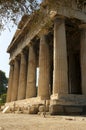 The temple of Hephaestus Royalty Free Stock Photo