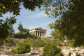 The temple of Hephaestus Royalty Free Stock Photo