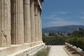 The temple of Hephaestus, Ancient Agora of Athens Royalty Free Stock Photo