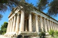 Temple of Hephaestus in Ancient Agora of Athens, Greece Royalty Free Stock Photo