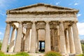 Temple of Hephaestus Royalty Free Stock Photo