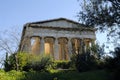 Temple of Hephaestus in Athens Royalty Free Stock Photo