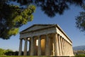 Temple of Hephaestus in Athens Royalty Free Stock Photo