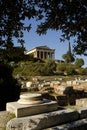 Temple of Hephaestus in Athens - Greece Royalty Free Stock Photo