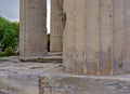 Temple of Hephaestus in Athens, Greece. Royalty Free Stock Photo