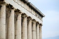 The Temple of Hephaestus in Athens Royalty Free Stock Photo