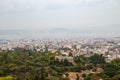 Temple of Hephaestus and Athens old city, Greece Royalty Free Stock Photo