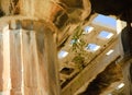 Temple of Hephaestus ceiling Royalty Free Stock Photo
