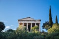 The Temple of Hephaestus or Hephaisteion or earlier as the Theseion a well-preserved Greek temple. It is a Doric peripteral temple