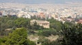 Temple of Hephaistos in ancient agora athens