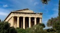 Temple of Hephaistos in ancient agora athens