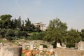 Temple of Hephaistos in ancient agora athens