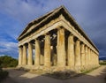 The Temple of Hephaistos in Athens, Greece