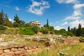 The Temple of Hephaistos (Theseion), Greece Royalty Free Stock Photo