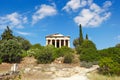 The Temple of Hephaistos (Theseion), Greece Royalty Free Stock Photo