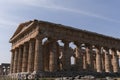 The Temple of Hera II in Paestum Italy Royalty Free Stock Photo