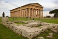 Temple of Hera. Paestum. Salerno. Campania. Italy Royalty Free Stock Photo