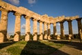 Temple of Hera, Selinunte, Sicily Royalty Free Stock Photo