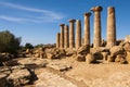 Temple of Heracles Royalty Free Stock Photo