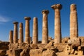 Temple of Heracles Royalty Free Stock Photo