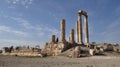 Temple of Hercules in Amman Royalty Free Stock Photo