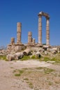 Temple of Hercules, Amman Royalty Free Stock Photo