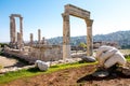 The Hercules temple in Amman