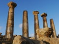 Temple of Hercules or Tempio di Ercole, Agrigento, Temple\'s Valley Sicily, Italy