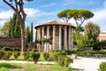 Temple of Hercules Victor in Rome, Italy