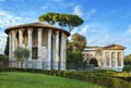 Temple of Hercules Victor, Rome, Italy Royalty Free Stock Photo