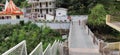 A temple in the Himalayan mountain. The temple is known as Kainchi Dham