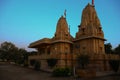 Temple of Hindu Religion In India, Kutch,  Gujarat, Shadow of temple Royalty Free Stock Photo