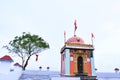 Temple of Hindu Religion In India, Kutch,  Gujarat, Shadow of temple Royalty Free Stock Photo