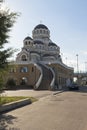 Temple Holy Face of Christ the Savior in settlement Adler, Sochi Royalty Free Stock Photo