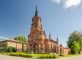 The temple of the Holy Rosary of the Blessed virgin Mary Catholic Church in Vladimir, Russia Royalty Free Stock Photo