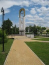 Temple in honor of the Mother of God `burning Bush` in the city of Dyadkovo, Bryansk region of Russia.