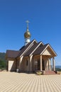 Temple in honor of St. Tsarina Alexandra in Gelendzhik Royalty Free Stock Photo