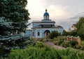 Temple in Honor of the Vladimir Icon of the Mother of God, Optina Pustyn monastery Royalty Free Stock Photo